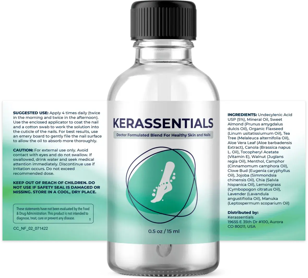 Kerassentials toenail Oil Image